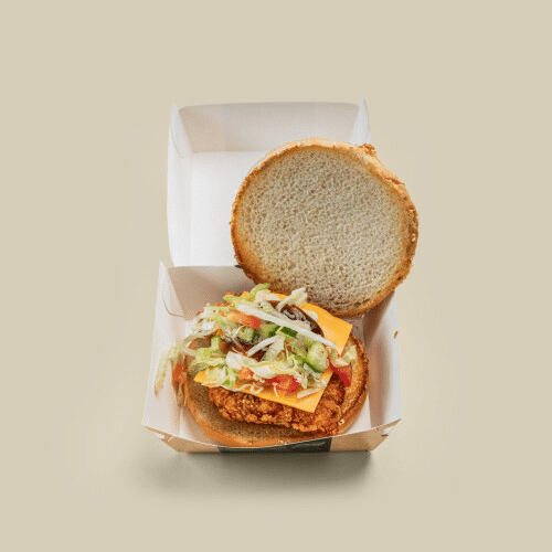 Broodje crispy burger