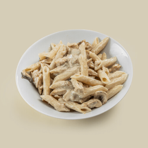 Pasta pollo funghi
