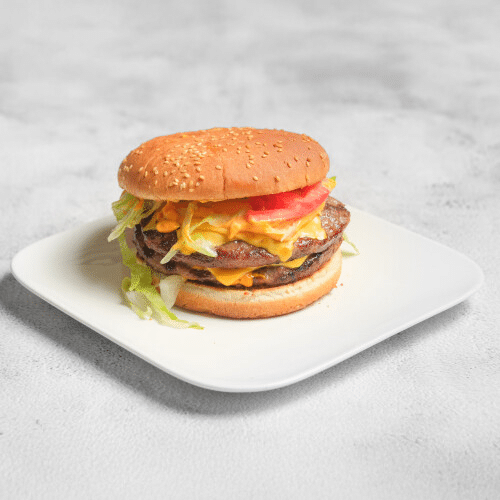 Flames double cheese burger