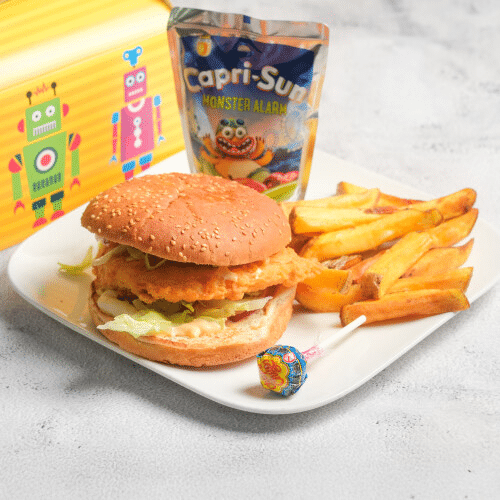 Kindermenu kipburger