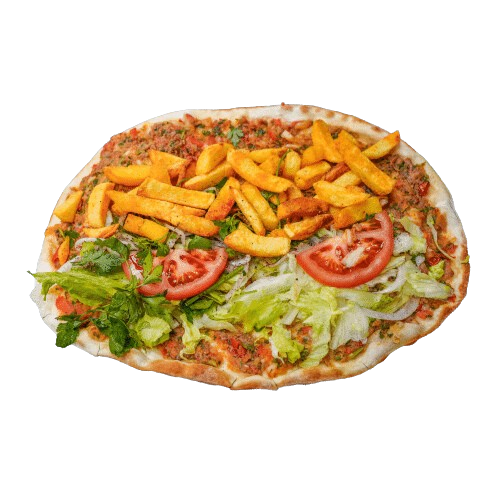 Turkse pizza patat