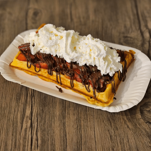 Wafel Nutella strawberry