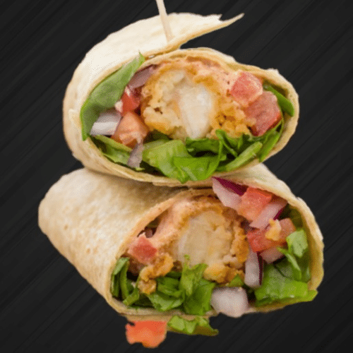 Crispy chicken wrap