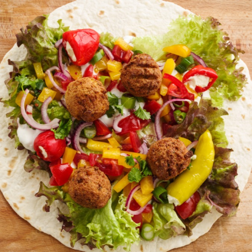 Dürüm falafel