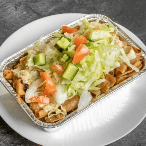 Kapsalon kipdöner kebab groot