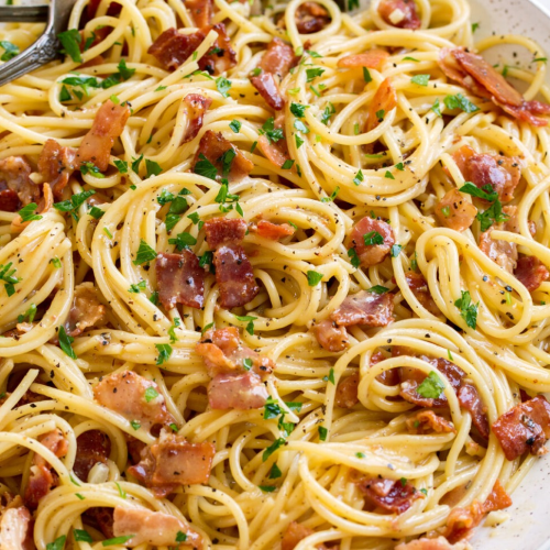 Pasta carbonara