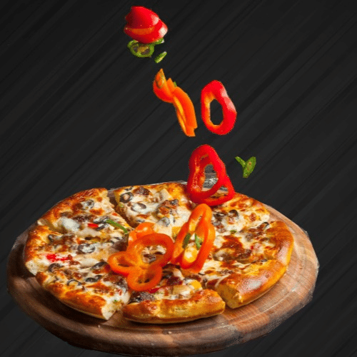 Pizza lamsshoarma speciaal