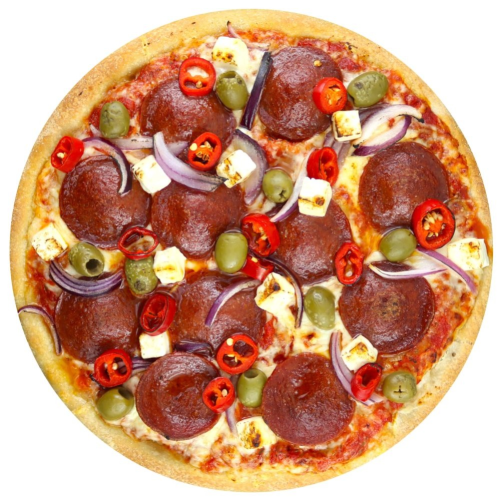 Pizza sucuk speciaal