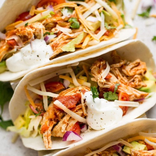 Taco hete kip