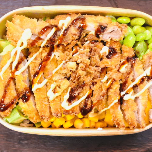 Poke bowl chicken