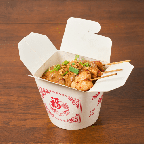 Wok kipsaté (3 stuks)