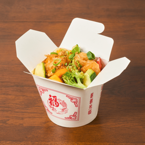 Wok garnalen chilisaus