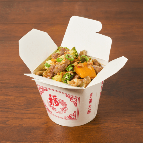Wok tonado beef