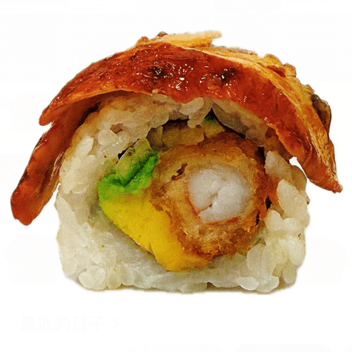 Unagi dragon roll met ebi