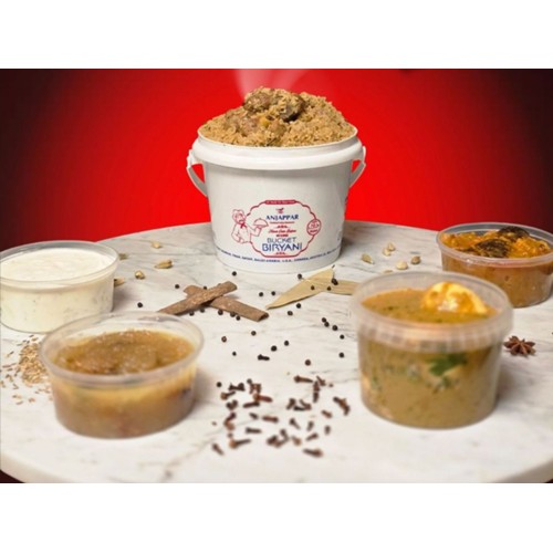 Chettinad Chicken Dum Briyani - Bucket (Small)