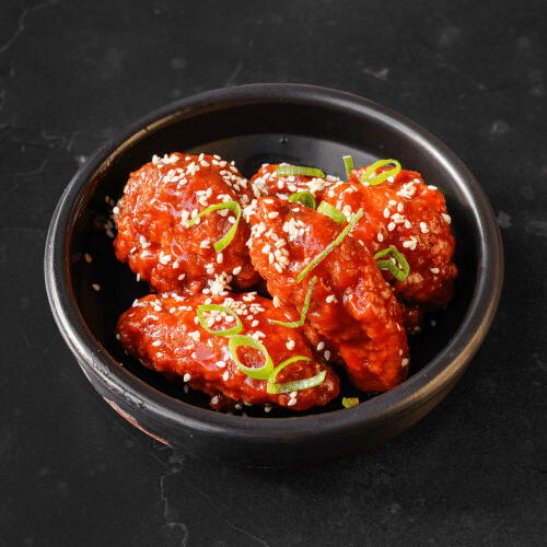 Korean fried chicken hotwings 4 stuks