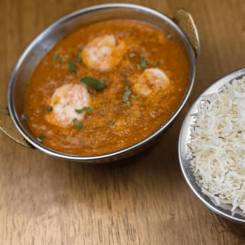 Garnalen vindaloo