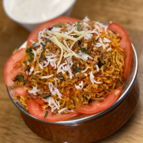 Lamb biryani