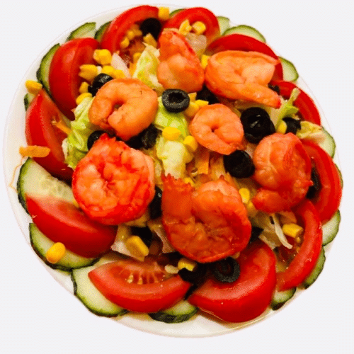 Scampi salade