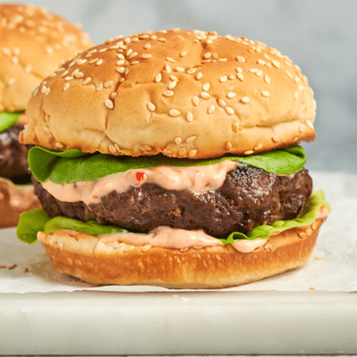 Dubbele kalfsburger