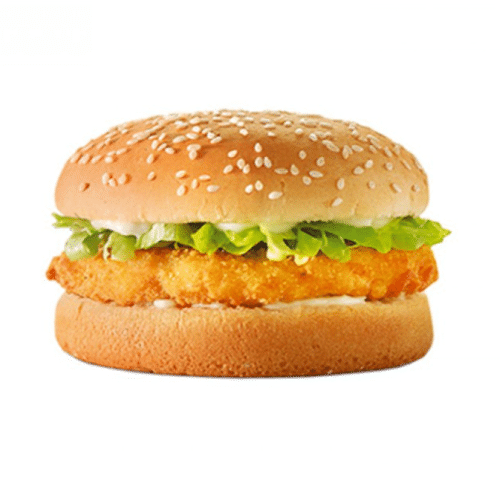 Dubbele kipburger met kaas
