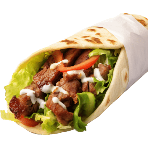 Dürüm döner met kaas XL
