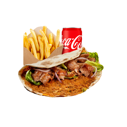 Turkse pizza döner menu