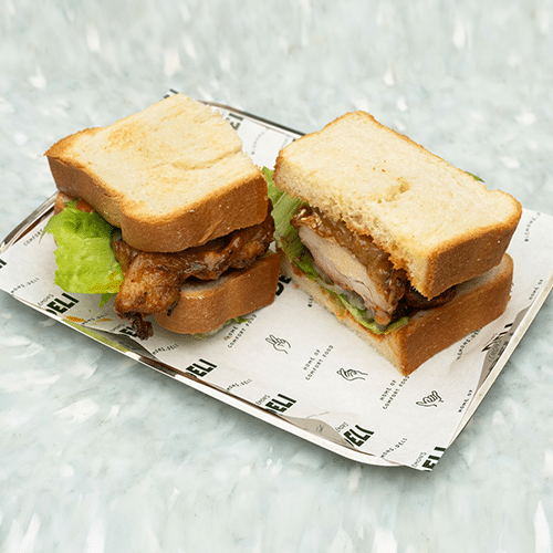 Brioche gegrilde kip