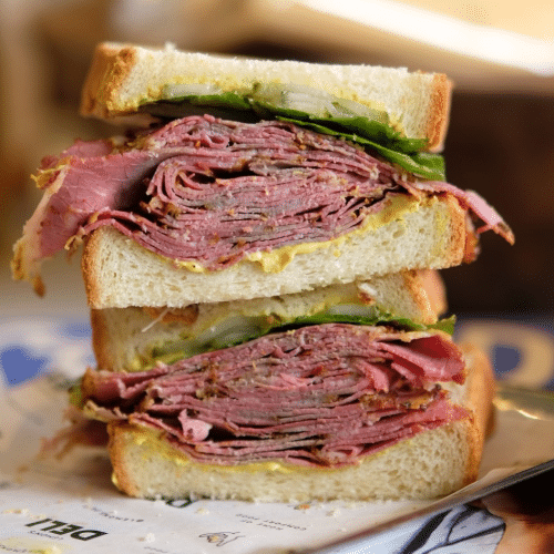 Pastrami sandwich