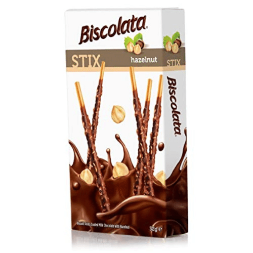 Biscolata stix hazelnut 32 gram