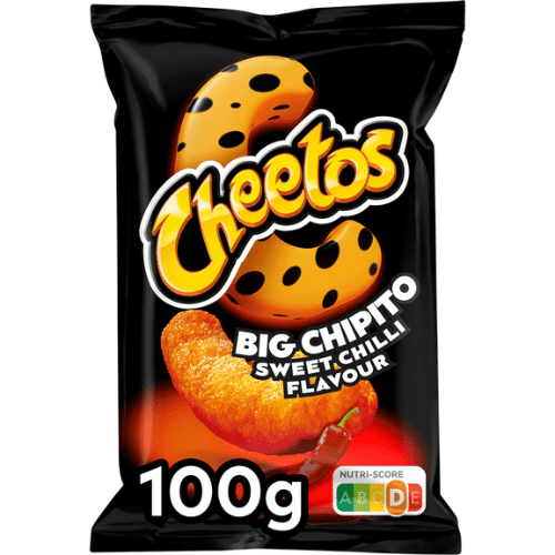 Cheetos big chipito sweet chili flavour 100 gram