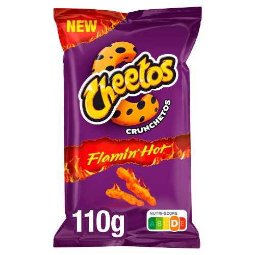 Cheetos flaming hot crunchitos 110 gram