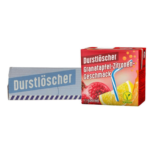 Durstlöscher granaatappel citroen smaak 500ml