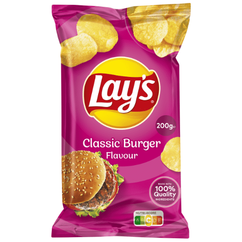 Lays classic burger 200 gram