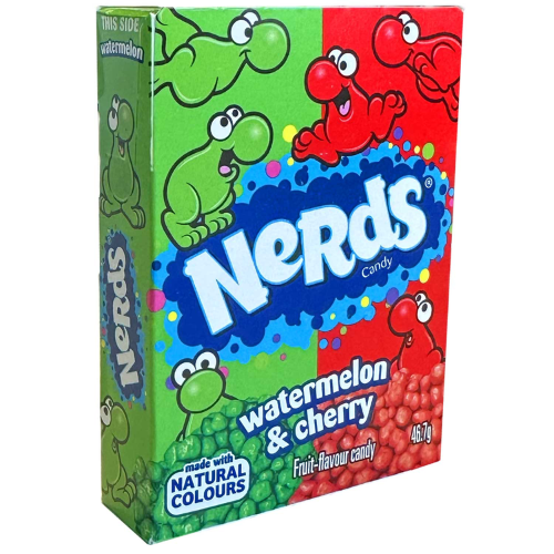 Nerds watermelon en cherry 46,7g