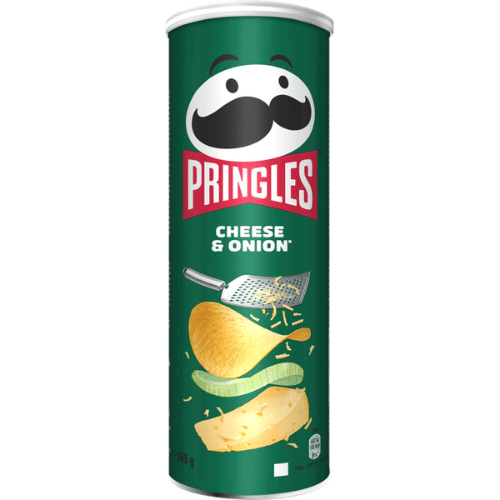 Pringles cheese & onion 165 gram