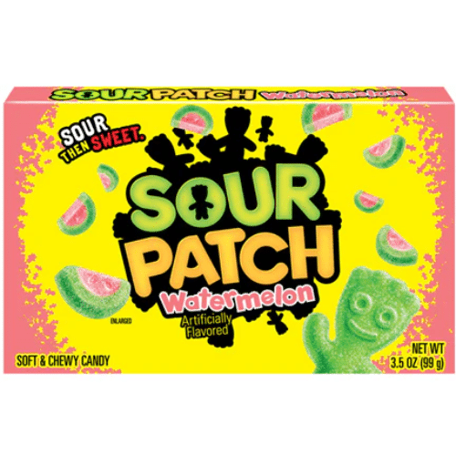 Sour patch kids watermelon 99 gram box