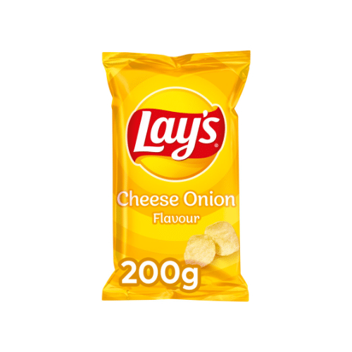 Lays cheese onion 200 gram