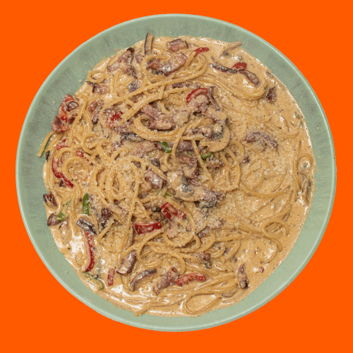 Pasta carbonara luxe