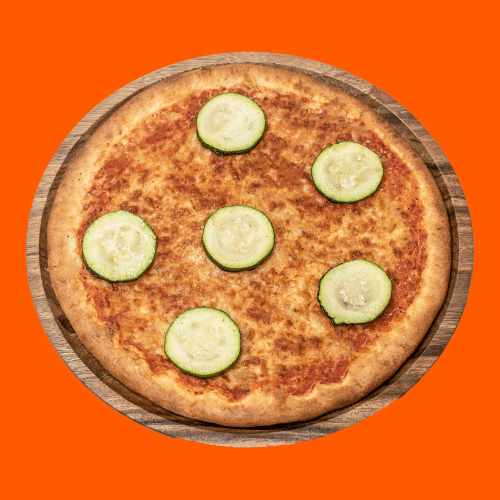 Pizza courgette