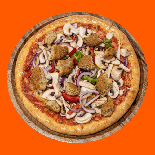 Pizza falafel luxe