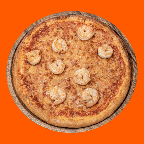 Pizza garnalen