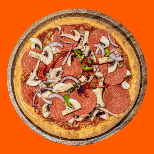 Pizza peperoni luxe