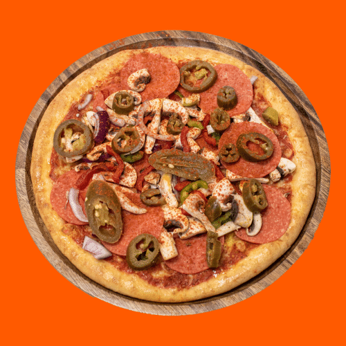 Pizza pittig luxe