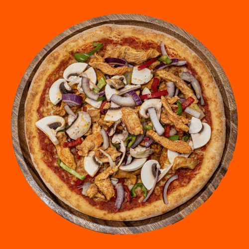 Pizza pollo luxe