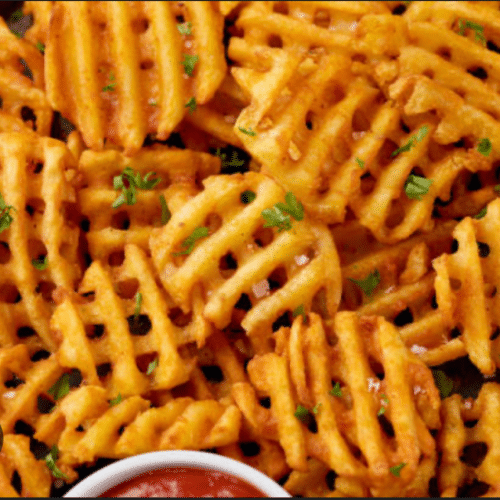 Criss cross fries