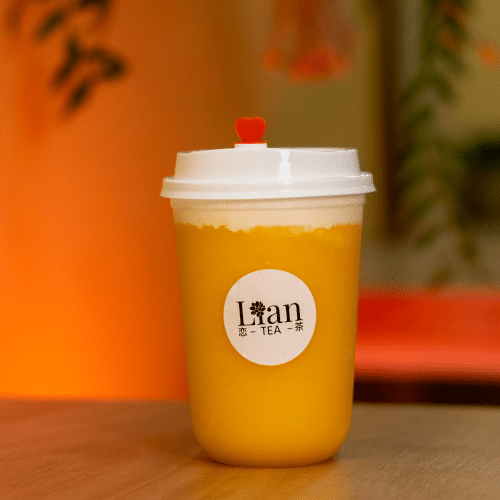 Cream top fruit frappé mango