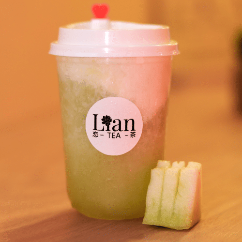 Cream top fruit frappé melon