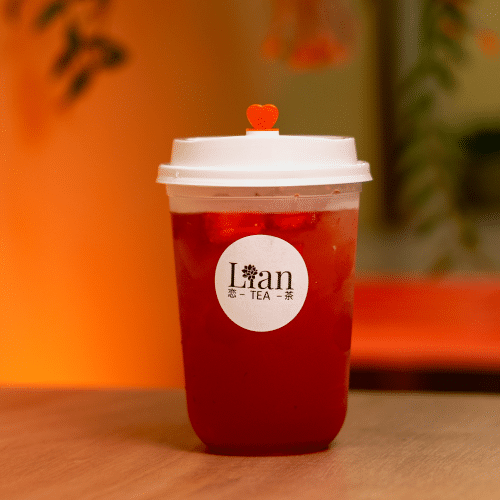 Fruit tea strawberry