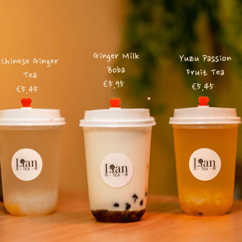 Ginger milk boba